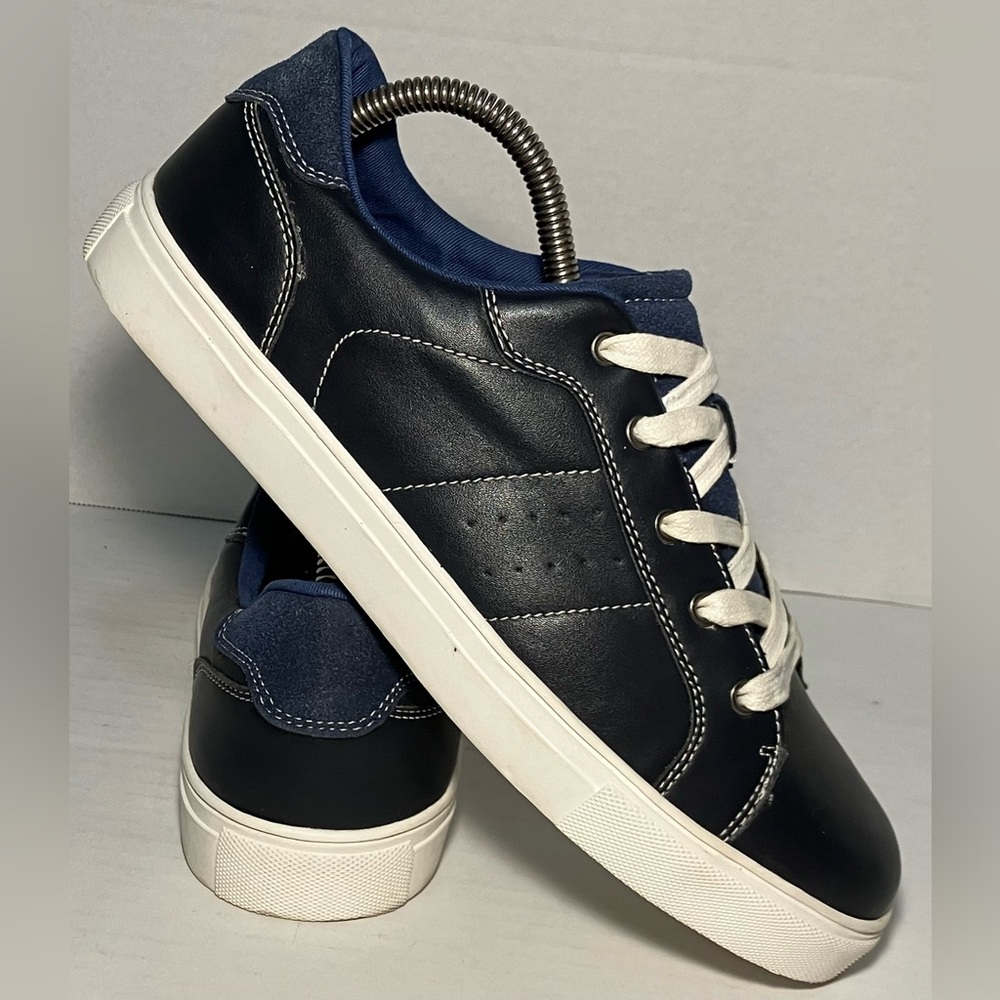 Day Five Layke Men's Leather Shoes US 7 Navy *Excellent Condition*